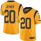 Nike Men & Women & Youth Rams 20 Lamarcus Joyner Yellow Limited Color Rush Jersey,baseball caps,new era cap wholesale,wholesale hats